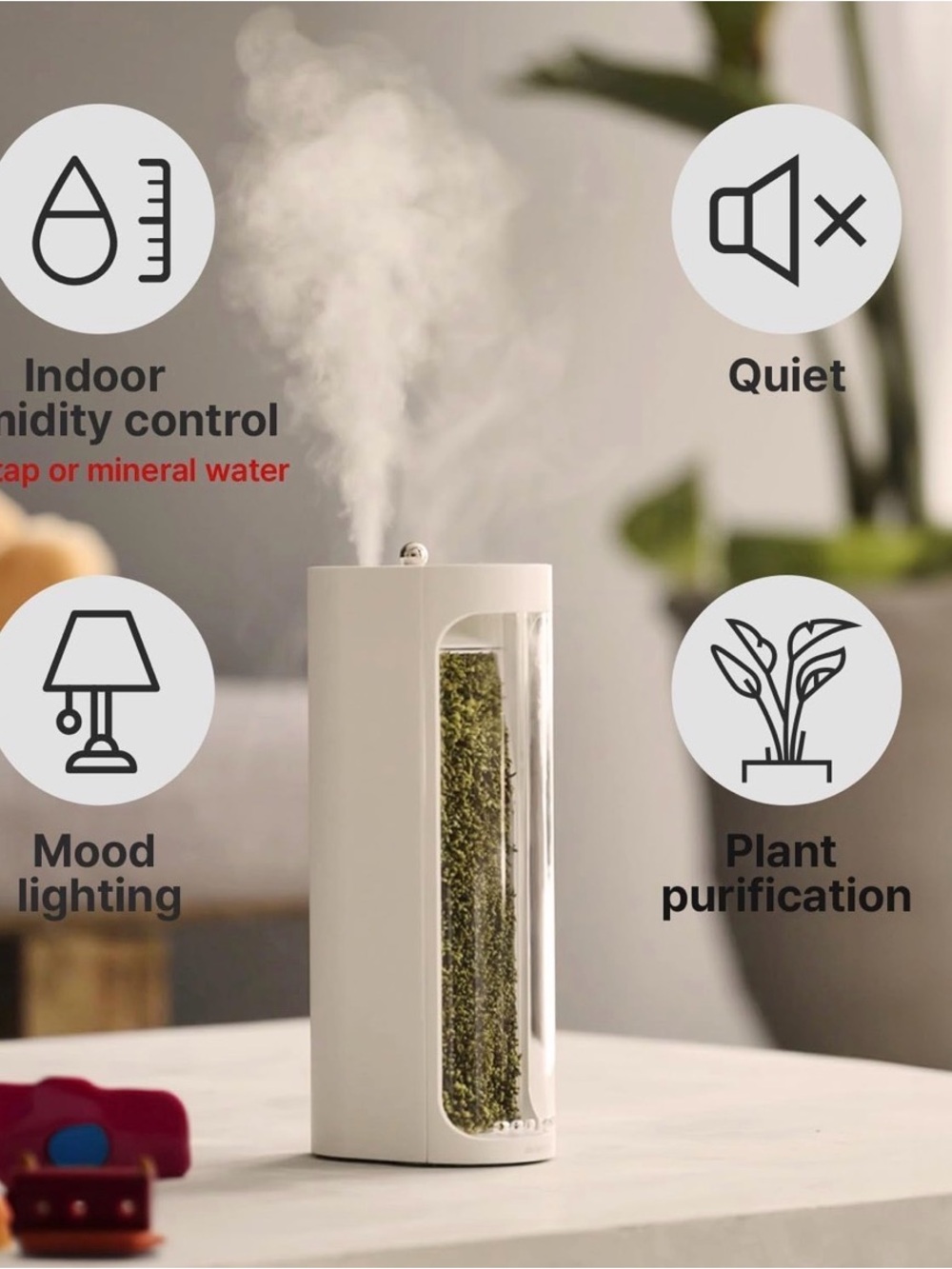 Mosslab Air Purifier & Humidifier - Picture 5 of 6